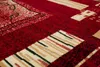 Tapiso Teppich ATLAS modern rot beige Wohnzimmer  140 x 200 Produktbild-Vorschau 3