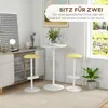 HOMCOM stół barowy wysoki stół jadalniany okrągły stół Podgląd zdjęcia produktu 3