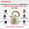 Klausberg 1,8l elektrische waterkoker met thermometer Productafbeelding-voorbeeld 25