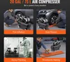 VEVOR-Luftkompressor, 20 Gallonen Stahltank, 4 PS, 14,6 CFM Produktbild-Vorschau 6
