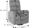 Fernsehsessel MCW-K62, Sessel Relaxsessel TV-Sessel, Produktbild-Vorschau 13