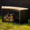 Banc avec range buche Voir les images du produit 4
