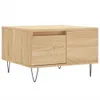 vidaXL Table basse en chêne Sonoma 55x55x36,5 cm Matériau Voir les images du produit 1