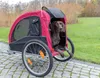 TRIXIE Fahrradanhänger für Hunde - schwarz/rot - 75 × 86 × Produktbild-Vorschau 6