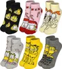 A collection of Garfield-themed socks arranged in pairs. Produktbild-Vorschau