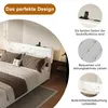 INONEFT : Lit rembourré 160x200 cm avec ports USB et Type Voir les images du produit 7