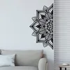 Wallity, Mandala-S-1, Wanddeko, Schwarz, Metall, 118 x 59 x Produktbild-Vorschau 5