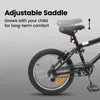 vidaXL BMX Rad 18 Zoll für 7-10 Jahre alt Schwarz Produktbild-Vorschau 7