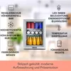 Klarstein Kühlschrank, Mini Kühlschrank mit Glastüre, Produktbild-Vorschau 2