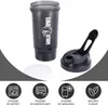 GORILLA SPORTS® Protein Shaker - 500ml, mit Pulverfach und Produktbild-Vorschau 5