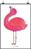 Mr. & Mrs. Panda Bild Flamingo Stolz DIN A0 - Weiß - Produktbild-Vorschau 1