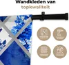 MuchoWow® Wandteppich Wandbehang Design - Delfter Blau - Produktbild-Vorschau 3