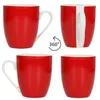 6er Set Variant Rot Suppenteller bunte tiefe Teller Pasta Produktbild-Vorschau 2