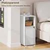 WOLTU Nachttisch schmal, Nachtschrank mit offenem Fach und Produktbild-Vorschau 10