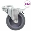vidaXL 32 Stk. Lenkrollen mit Rückenloch 75 mm Produktbild-Vorschau 5