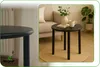 BEGRYF Schwarzer Holzhocker 45 cm – runder minimalistischer Produktbild-Vorschau 4
