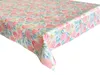 Wachstuch Tischdecke Wasserdicht Gartentischdecke Rosa Produktbild-Vorschau 1