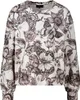 Monari GmbH Sweatshirt taupe gemustert 38 Produktbild-Vorschau 1