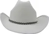weißer Cowboyhut für Erwachsene Produktbild-Vorschau 2