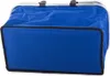 A blue shopping or picnic basket with a silver frame and black trim. Náhled obrázku produktu