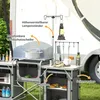 Outsunny Campingküche klappbar, Outdoor Küche mit Produktbild-Vorschau 5