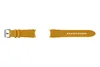 Two parts of a yellow watch strap are shown against a white background. Produktbild-Vorschau