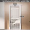 Meulbaty Extra hohes Katzengitter 180 cm – Doppelflügeltür Produktbild-Vorschau 4