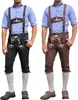 Trachten Kniebundhose Jeans Hose mit Hosenträgern, Produktbild-Vorschau 7