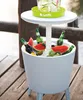 Tavolino Termico Piano Rialzabile Ø49,5 cm in Resina Keter Anteprima dell’immagine prodotto 2