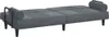 Schlafsofa mit Armlehnen Dunkelgrau Samt , Schlafsofas Produktbild-Vorschau 7