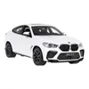 A white BMW X6 M RC car is shown from the front-left on a white background. Podgląd zdjęcia produktu