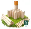 Ocean 5 Kubb 25 x 4,7 cm goldene Krone - Wurfspiel Produktbild-Vorschau 1