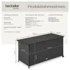 tectake® Úložný box Kuusamo 116 x 54 x 64 cm Náhled obrázku produktu 5