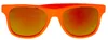 Orange Brille der 80er Jahre mit Gläsern Retro Produktbild-Vorschau 1