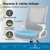 ALFORDSON Bürodrehstuhl, Ergonomischer Mittelhoher Produktbild-Vorschau 4
