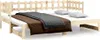 vidaXL Dagbed uitschuifbaar, 2x (90x200) cm, massief Productafbeelding-voorbeeld 1