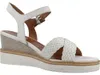 Tamaris Sandalette Damen Keilsabsatz weiß,EU 41 Produktbild-Vorschau 10