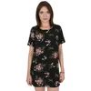Sommerkleid, lockere Oversize-Tunika mit Blumenmuster in Produktbild-Vorschau 5