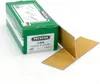 A green cardboard box of Prebena brads is shown, with a few brads spilling out and lying in front of the box. Produktbild-Vorschau