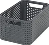 Curver Style S Panier de rangement en rotin gris Voir les images du produit 1