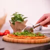 Set di 3 tagliapizza Relaxdays, lama affilata in acciaio Anteprima dell’immagine prodotto 2