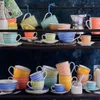set di 6 tazze da caffè/tè IRIS Kaleido con piattino Anteprima dell’immagine prodotto 3
