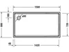 Duravit Starck Slimline Rechteck Duschwanne, 1500x800mm, Produktbild-Vorschau 2