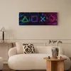 Italienischer Leinwand Leinwandbild - Facade of Symbols (1 Produktbild-Vorschau 4