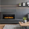Elektrokamin modern ElectricSun Paula Glass medium schwarz, Produktbild-Vorschau 8