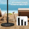 Sonnenschirmständer aus Zement 13kg Rund Schirmständer für Produktbild-Vorschau 5