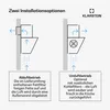Klarstein Dunstabzugshaube Umluft/Abluft, Leise Produktbild-Vorschau 3
