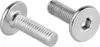 Flachkopfschrauben M6 Möbelschrauben Möbelverbinder 20mm Produktbild-Vorschau 1
