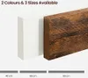 Vasagle Nástenná polica hnedá, 80 x 20 x 3,8 cm Náhľad obrázku produktu 7