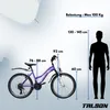 24 Zoll Mädchen Fahrrad AURORA MTB mit Beleuchtung und Produktbild-Vorschau 6